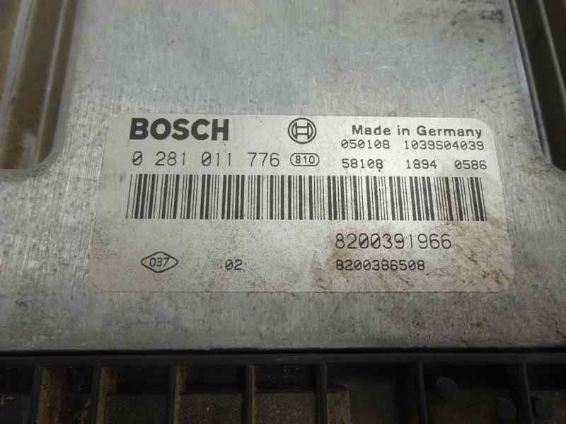 CENTRALITA MOTOR UCE RENAULT SCENIC 1.9 DCI MT 120CV