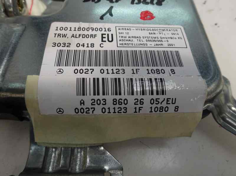 AIRBAG DELANTERO DERECHO MERCEDES BENZ CLASE C 2.7 C 270 CDI MT 170CV