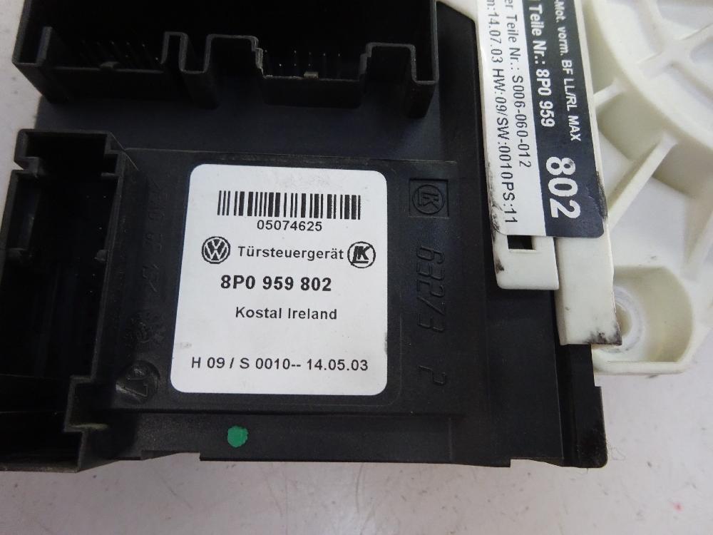 MOTOR ELEVALUNAS DELANTERO DERECHO AUDI A3 2003 2.0 TDI MT 140CV