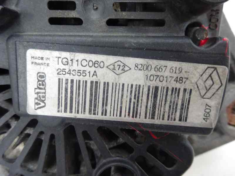 ALTERNADOR RENAULT MEGANE 1.6 MT 113CV