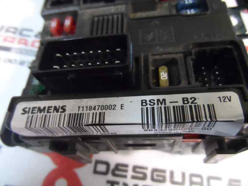 CAJA RELES FUSIBLES CITROEN BERLINGO 2003 2.0 HDI MT 90CV