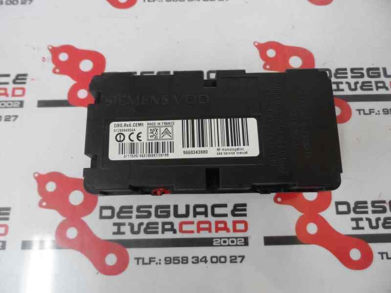 MODULO ELECTRONICO CITROEN C8 2.0 HDI MT 138CV