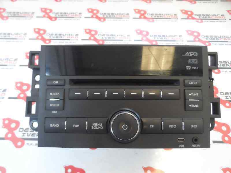 SISTEMA AUDIO RADIO CD CHEVROLET AVEO 2010 1.2 MT 84CV | 62KW