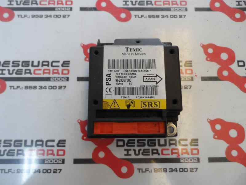 CENTRALITA AIRBAG CITROEN C3 1.4 HDI MT 70CV