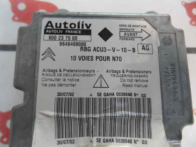 CENTRALITA AIRBAG CITROEN XSARA 1.9 D MT 71CV