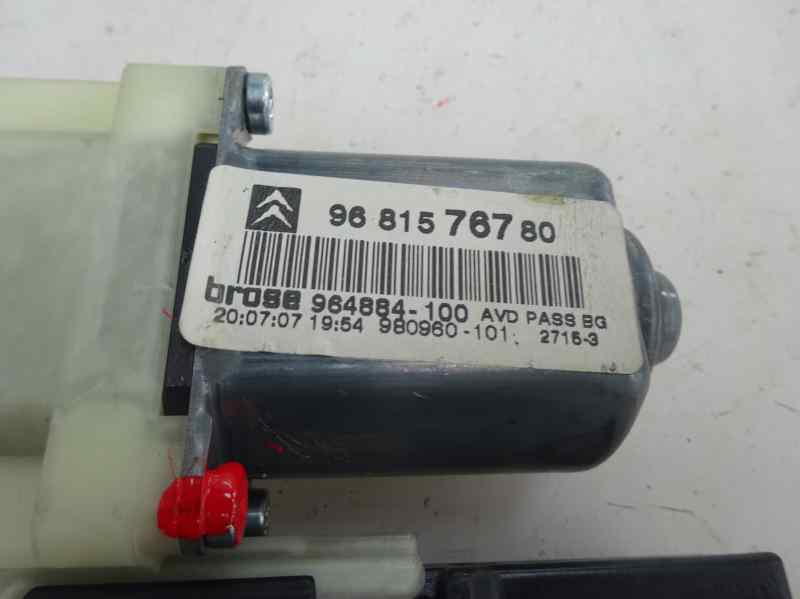 ELEVALUNAS DELANTERO DERECHO CITROEN C4 1.6 HDI MT 90CV