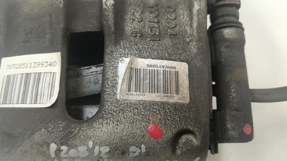 PINZA FRENO DELANTERA IZQUIERDA PEUGEOT 208 1.2 MT 110CV | 81KW