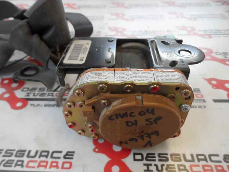 CINTURON SEGURIDAD DELANTERO IZQUIERDO HONDA CIVIC 2003 1.6 MT 4WD 110CV