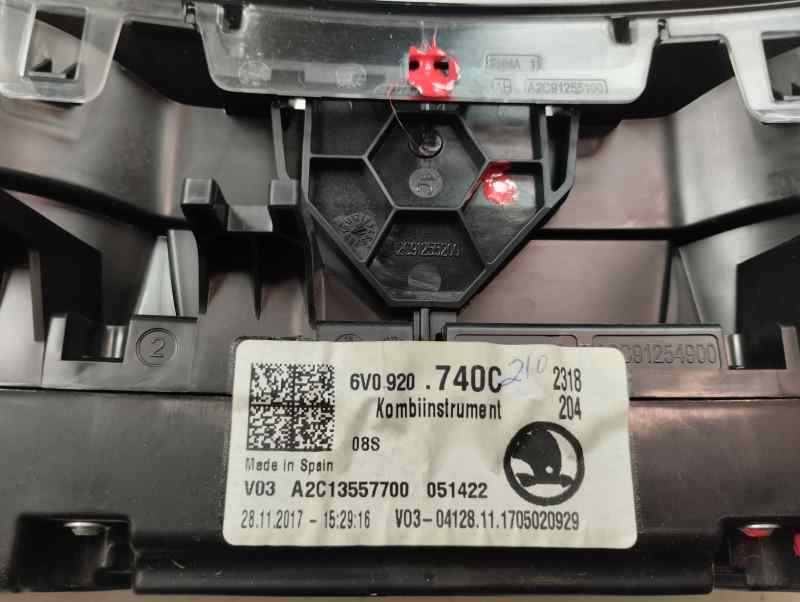 CUADRO INSTRUMENTOS SKODA FABIA 1.0 MT 75CV