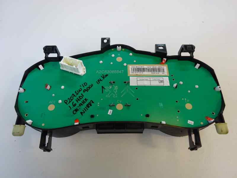 CUADRO INSTRUMENTOS PEUGEOT 207 1.6 HDI MT 90CV