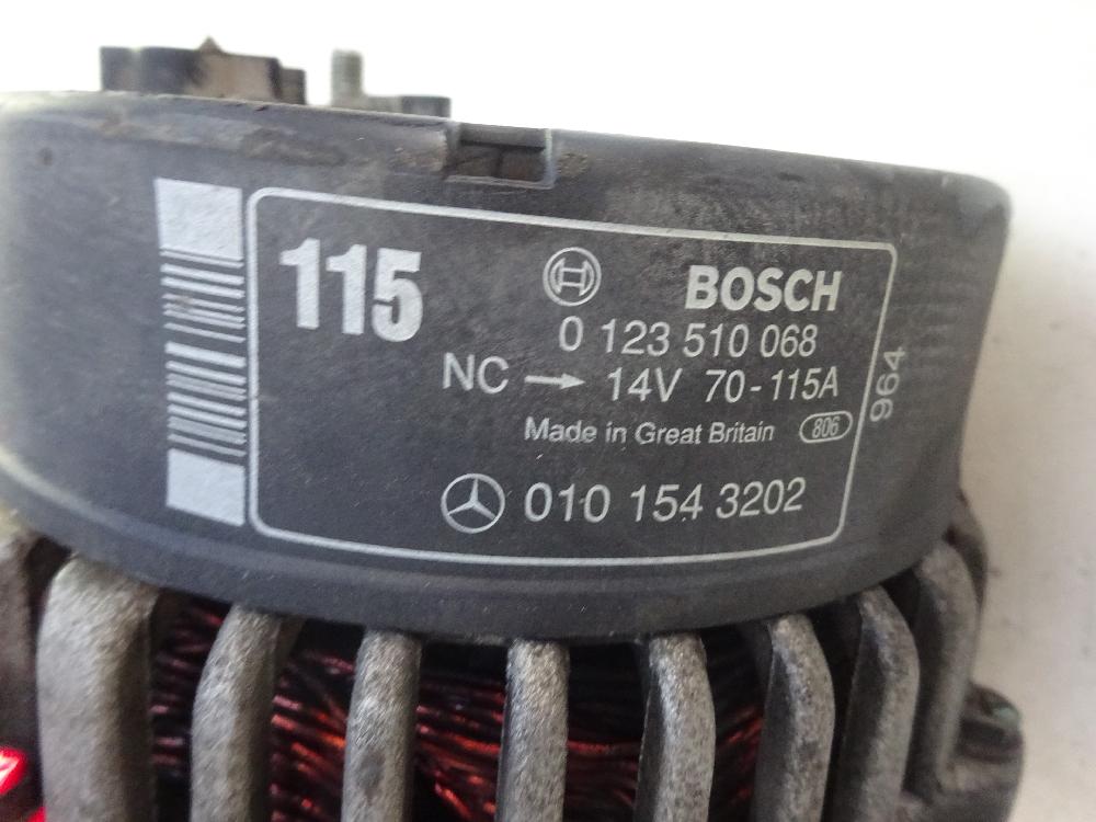ALTERNADOR MERCEDES BENZ CLASE C 1997 2.5 C 250 TURBODIESEL MT 150CV