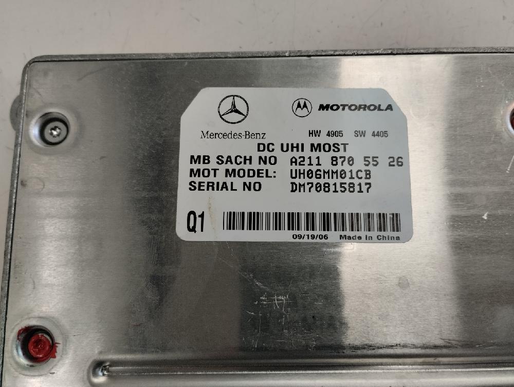 MODULO ELECTRONICO MERCEDES BENZ CLASE C 1.8 C 180 KOMPRESSOR MT 143CV