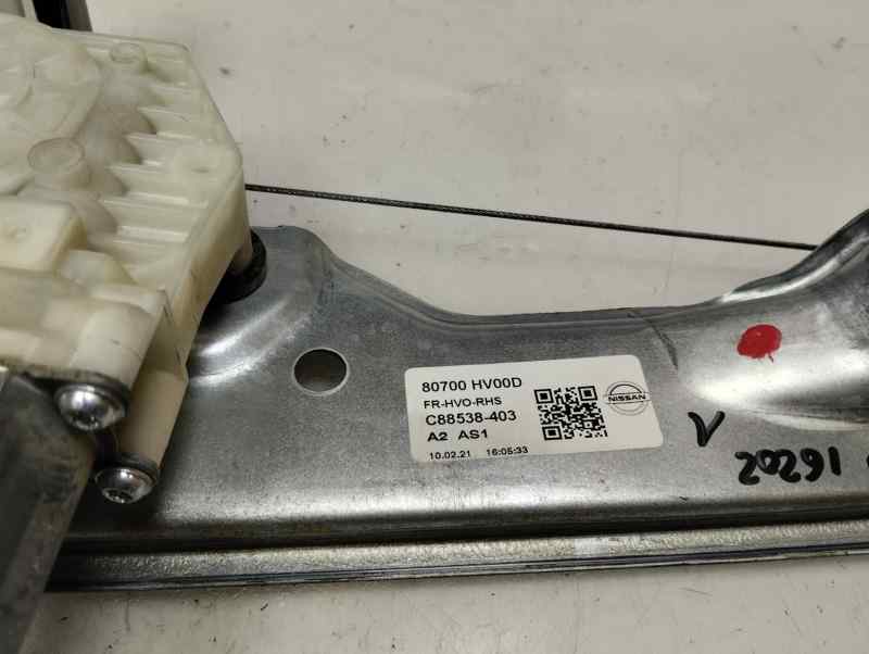 ELEVALUNAS DELANTERO DERECHO NISSAN QASHQAI 1.3 MT 158CV | 116KW