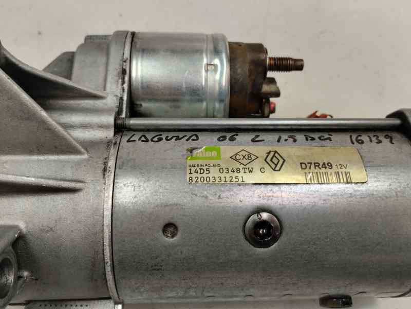 MOTOR ARRANQUE RENAULT LAGUNA 1.9 DCI MT 110CV
