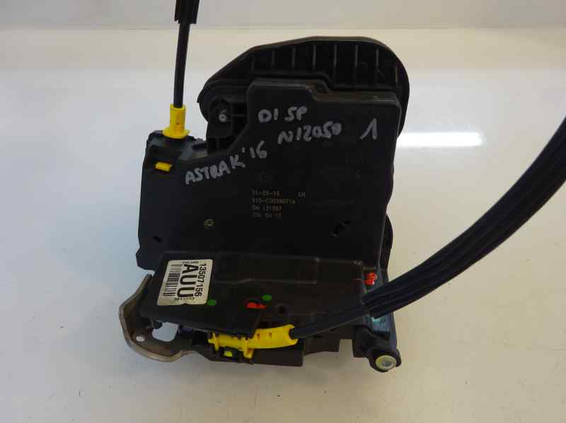 CERRADURA PUERTA DELANTERA IZQUIERDA OPEL ASTRA 1.4 T MT 125CV | 92KW