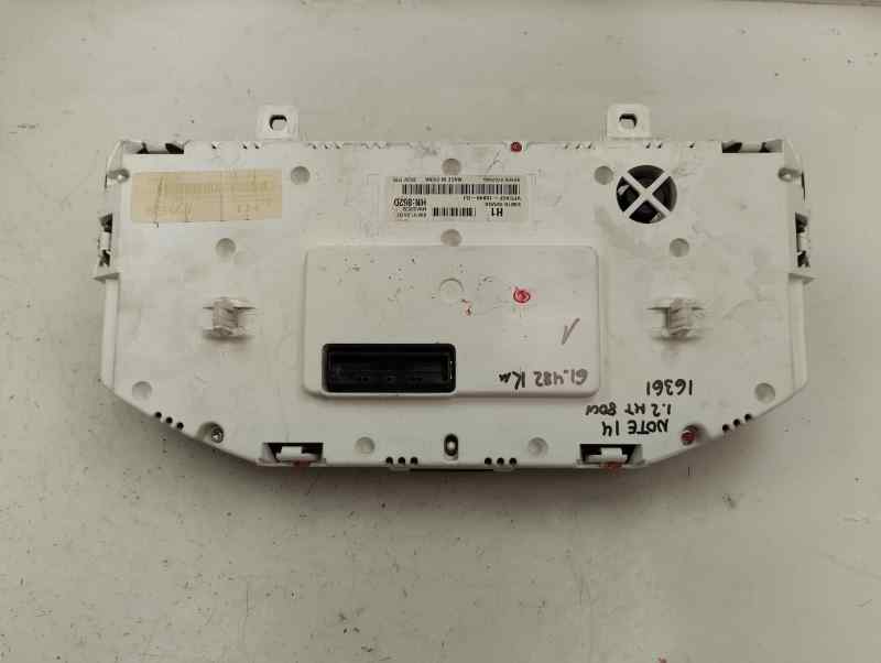 CUADRO INSTRUMENTOS NISSAN NOTE 2014 1.2 MPI MT 80CV