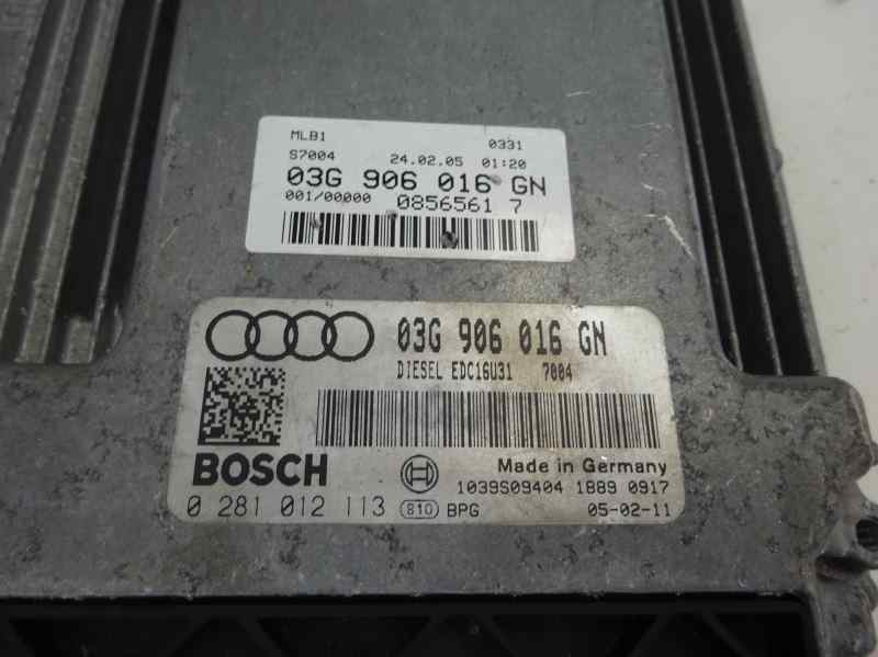 CENTRALITA MOTOR UCE AUDI A4 2005 2.0 TDI MT 140CV | 103KW
