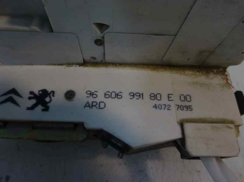 CERRADURA PUERTA TRASERA DERECHA PEUGEOT 407 1.6 HDI MT 109CV