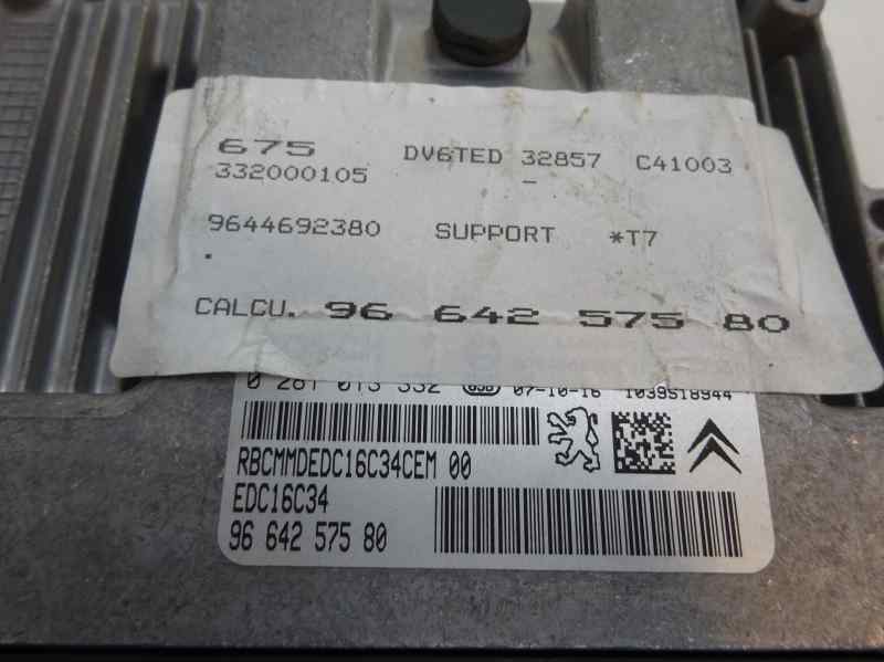 CENTRALITA MOTOR UCE PEUGEOT 308 2008 1.6 HDI 6MT 110CV