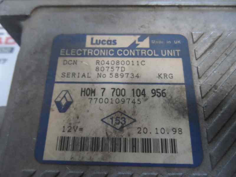 CENTRALITA MOTOR UCE RENAULT SCENIC 1.9 D MT 64CV