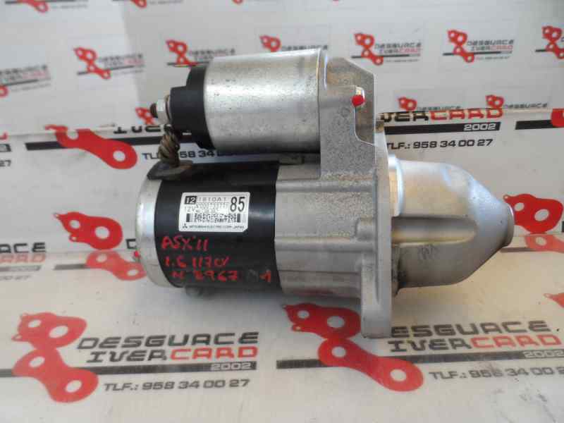 MOTOR ARRANQUE MITSUBISHI ASX 1.6 MT 2WD 117CV