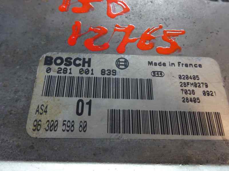 CENTRALITA MOTOR UCE CITROEN SAXO 2002 1.5 MT D 57CV