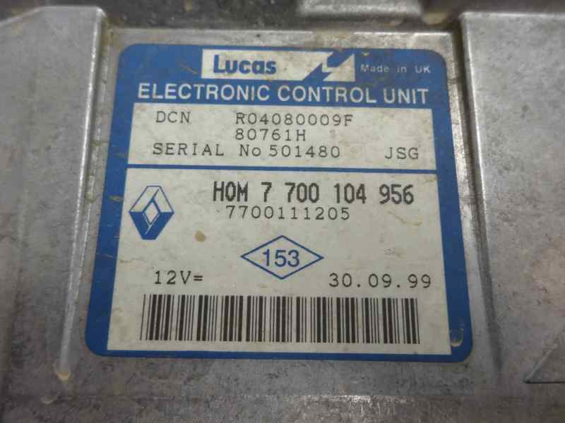 CENTRALITA MOTOR UCE RENAULT CLIO 1.9 D MT 64CV | 47KW