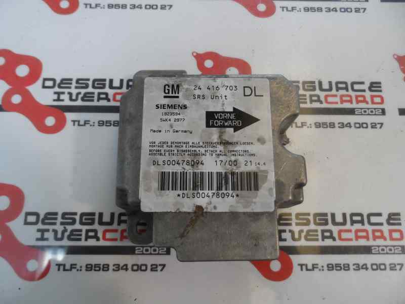 CENTRALITA AIRBAG OPEL ASTRA 2000 2.0 DTI MT 101CV | 74KW