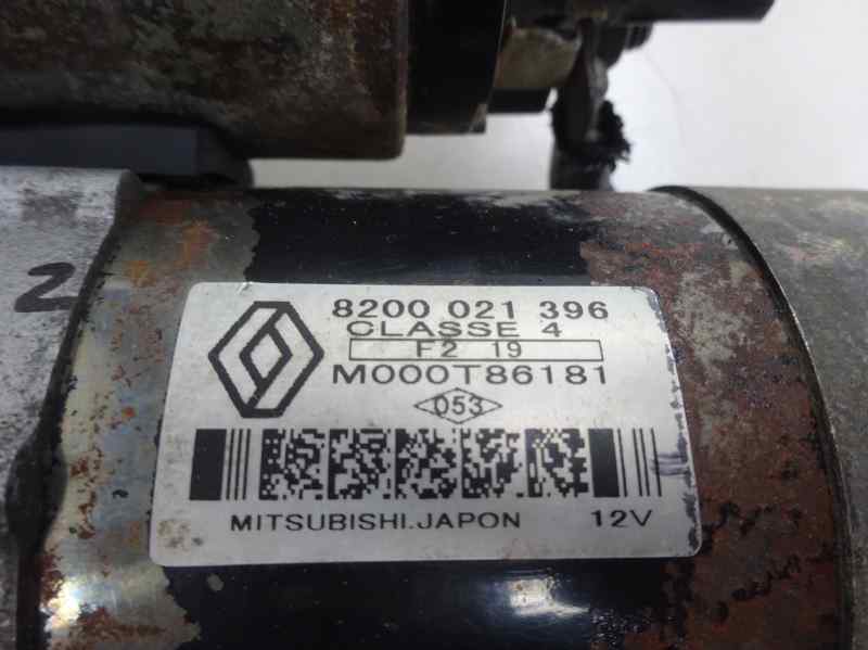 MOTOR ARRANQUE RENAULT KANGOO 1.5 DCI MT 82CV | 60KW