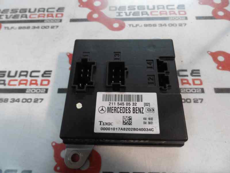 MODULO ELECTRONICO MERCEDES BENZ CLASE E 2003 2.2 MT 143CV | 105KW