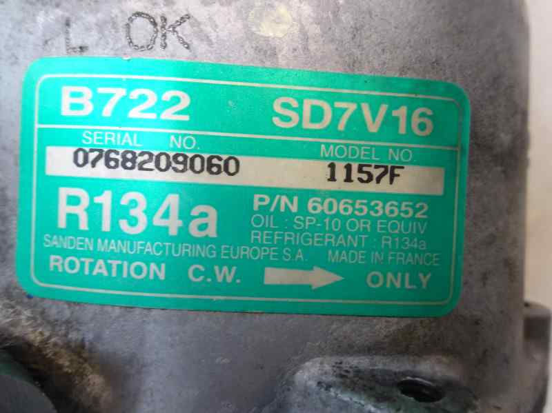 COMPRESOR AIRE ACONDICIONADO ALFA ROMEO 156 1.9 JTD MT 110CV