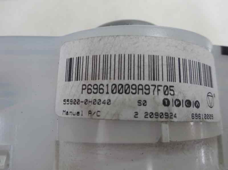 MANDO CALEFACCION AIRE ACONDICIONADO PEUGEOT 107 2009 1.0 MT 68CV | 50KW