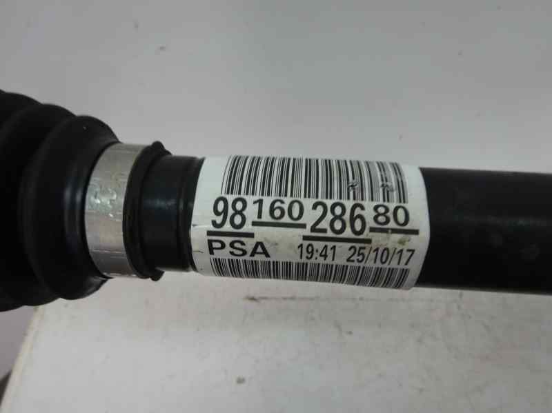 TRANSMISION DELANTERA DERECHA PEUGEOT 208 1.6 MT 75CV | 55KW