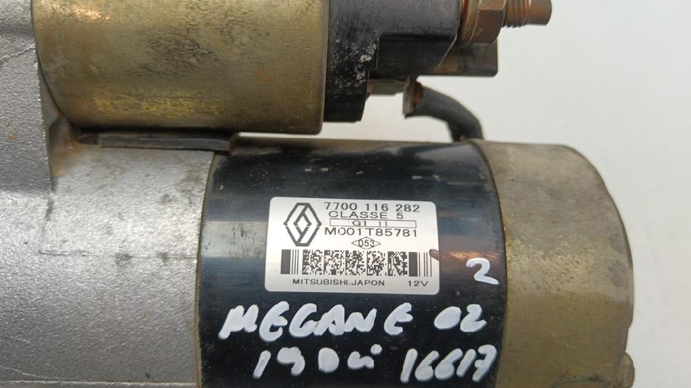 MOTOR ARRANQUE RENAULT MEGANE 2002 1.9 DCI MT 102CV | 74KW