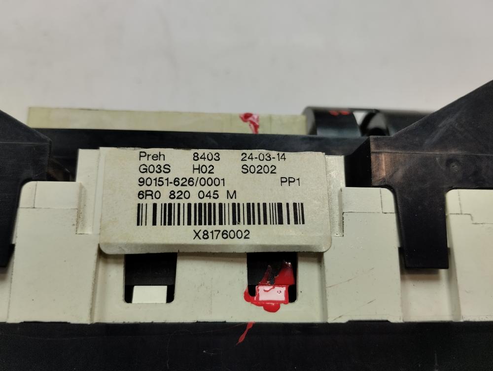 MANDO CALEFACCION AIRE ACONDICIONADO VOLKSWAGEN POLO 1.2 TDI MT 75CV