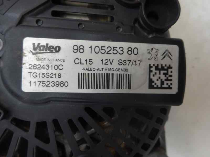 ALTERNADOR PEUGEOT 2008 2017 1.6 MT 120CV | 88KW