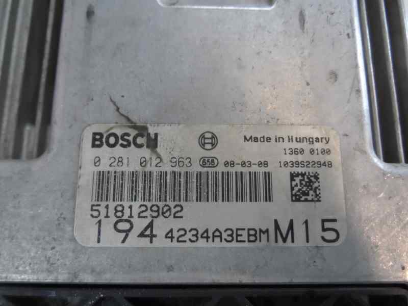 CENTRALITA MOTOR UCE FIAT CROMA 2008 1.9 MT 150CV | 110KW