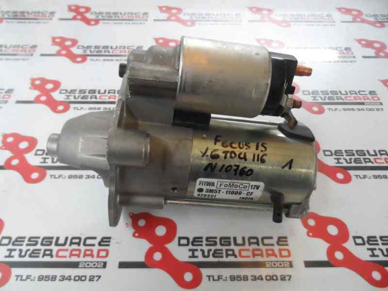 MOTOR ARRANQUE FORD FOCUS 1.6 TDCI MT 115CV