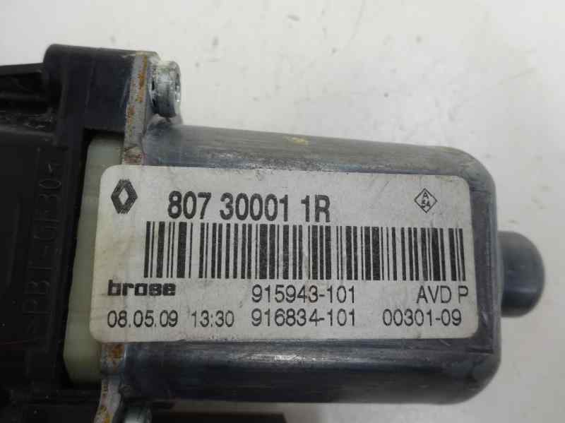 MOTOR ELEVALUNAS DELANTERO DERECHO RENAULT SCENIC 1.5 DCI MT 106CV