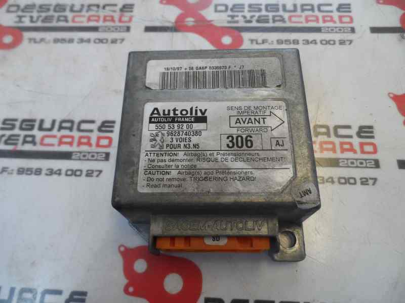 CENTRALITA AIRBAG PEUGEOT 306 1.9 MT D 68CV