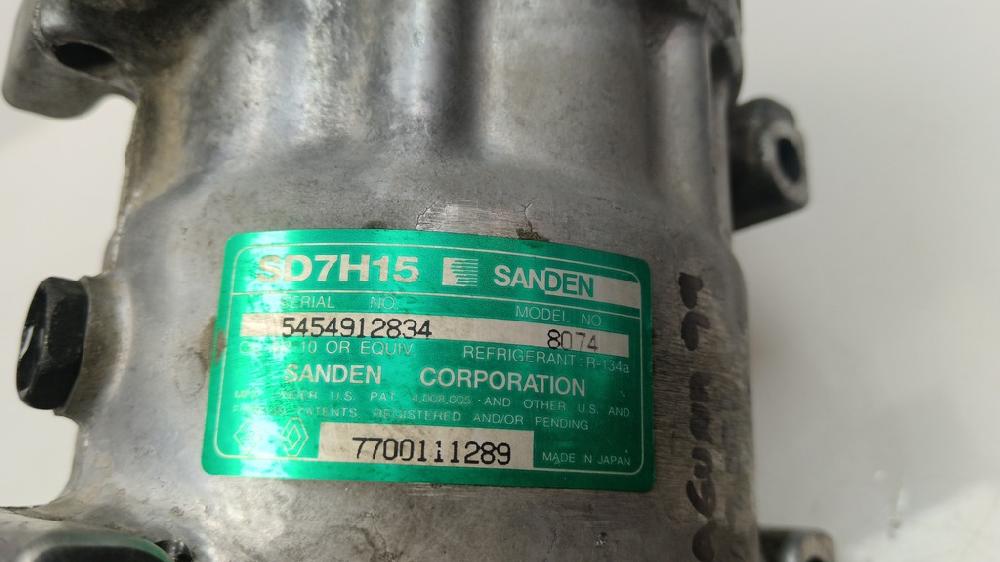 COMPRESOR AIRE ACONDICIONADO RENAULT LAGUNA 1.9 DTI MT 100CV