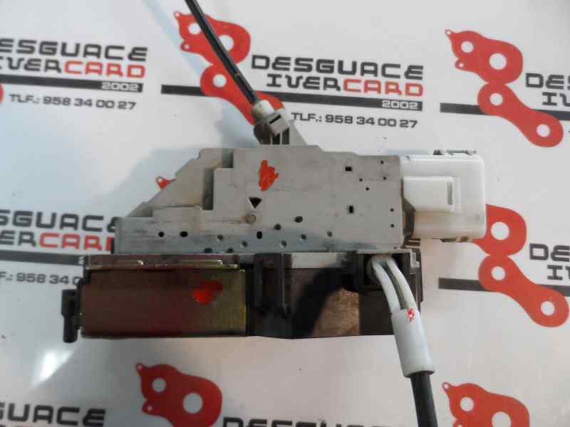 CERRADURA PUERTA TRASERA DERECHA PEUGEOT 407 2.0 HDI MT 136CV