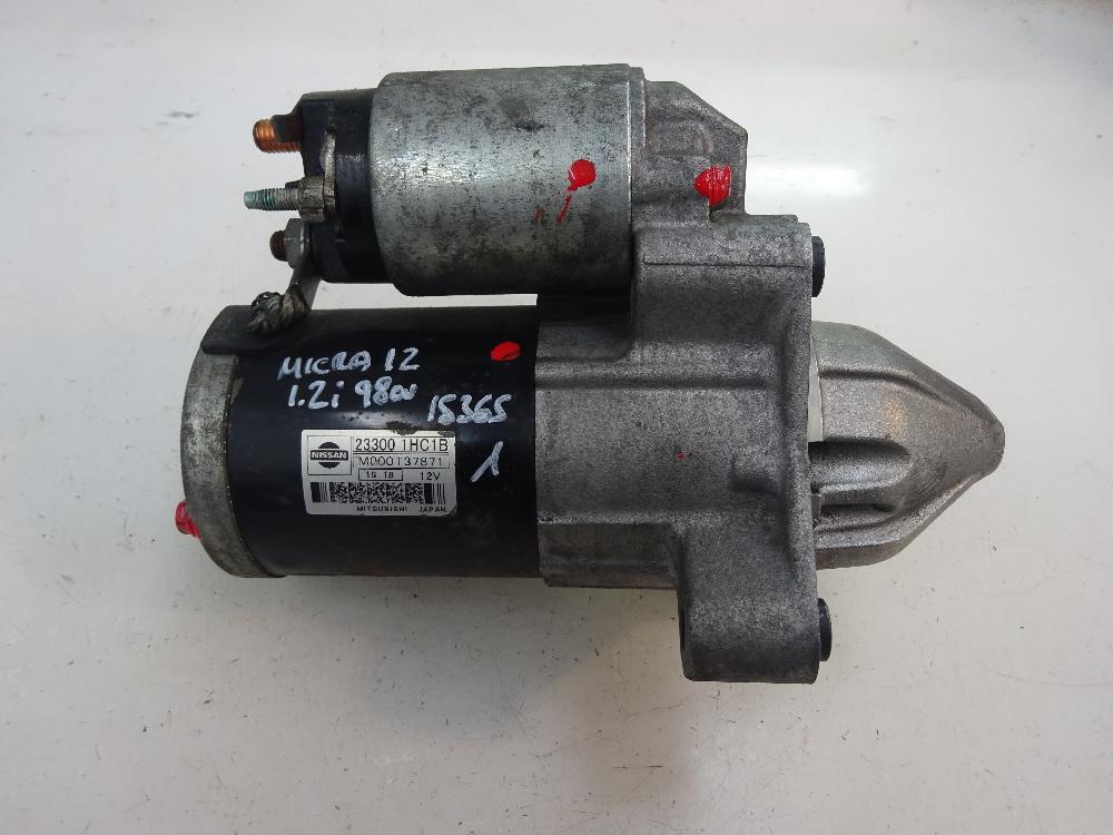 MOTOR ARRANQUE NISSAN MICRA 1.2 MT 98CV | 72KW