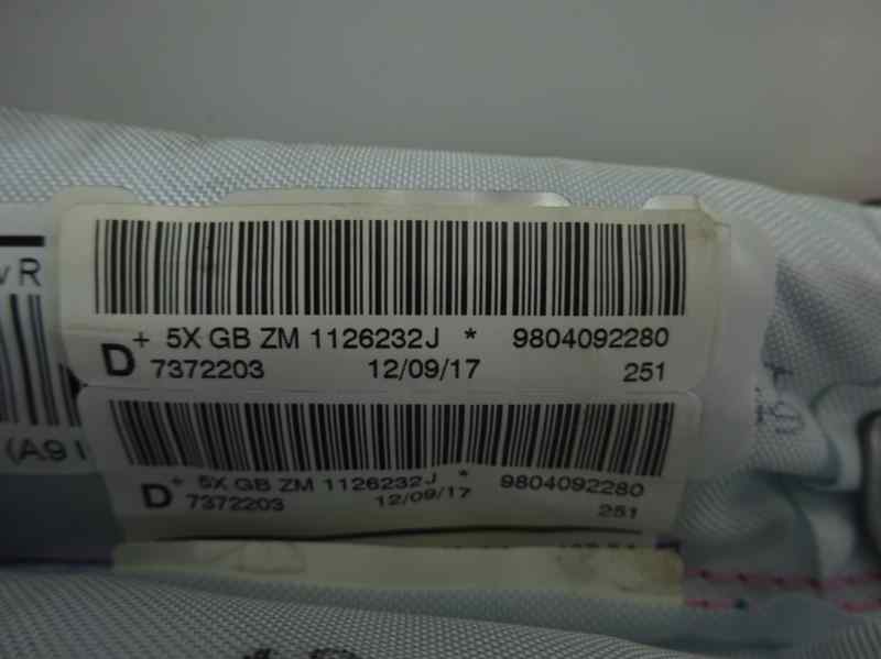 AIRBAG CORTINA DELANTERO DERECHO PEUGEOT 2008 1.6 MT 120CV | 88KW