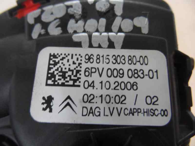 POTENCIOMETRO PEDAL PEUGEOT 207 1.6 HDI MT 109CV