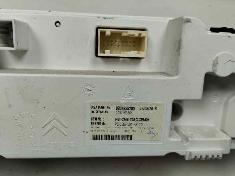 CUADRO INSTRUMENTOS PEUGEOT 308 1.2 MT 110CV | 81KW