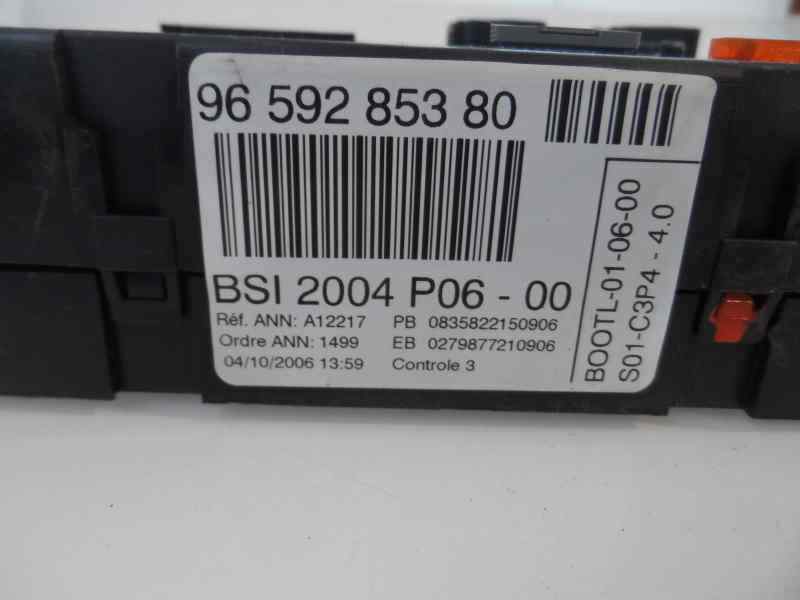 CAJA RELES FUSIBLES PEUGEOT 207 1.6 HDI MT 109CV