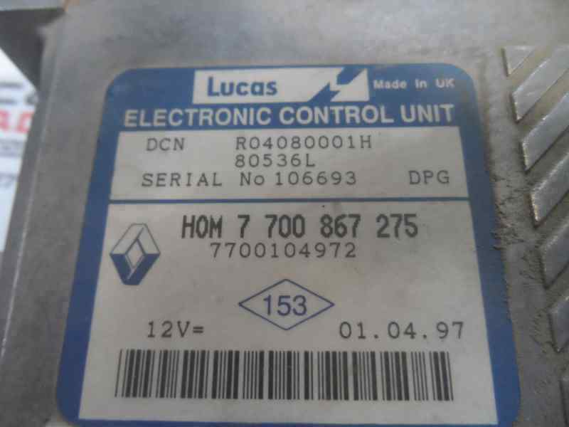 CENTRALITA MOTOR UCE RENAULT MEGANE OTROS