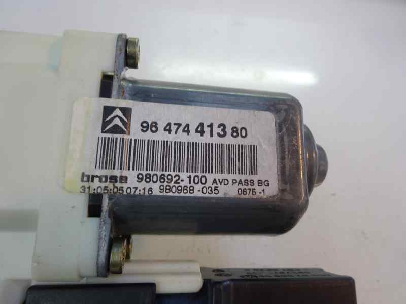 MOTOR ELEVALUNAS DELANTERO DERECHO CITROEN C4 2005 1.4 MT 88CV | 65KW