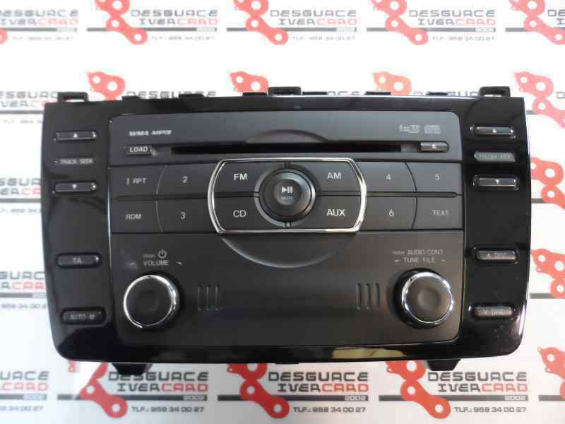 SISTEMA AUDIO RADIO CD MAZDA 6 2.2 MZR-CD MT 129CV